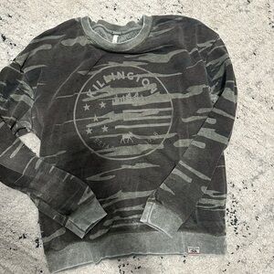 Camo Crew Neck Sweatshirt